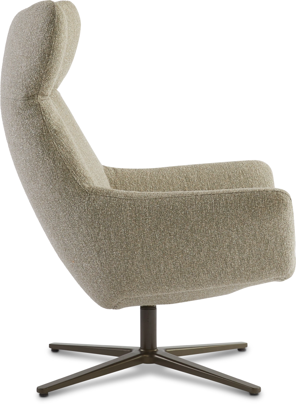 Fauteuil Joe metalen draaivoet Dyyk 4