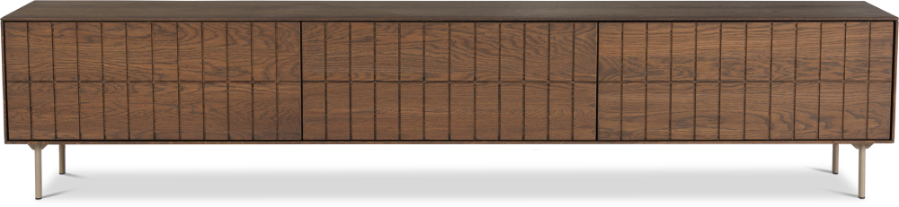 Kast Cubio TV-meubel Tabacco Sand