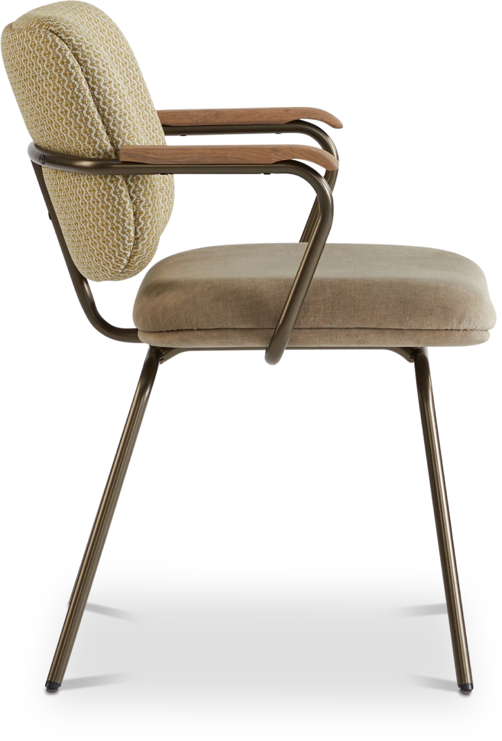 Stoel Kobe duo-stof met arm Dyyk 3